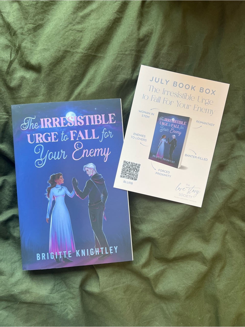 The Irresistible Urge to Fall for Your Enemy Paperback - The Love Story Society